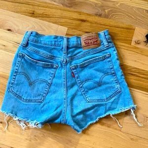 Levi’s High Rise Shorts